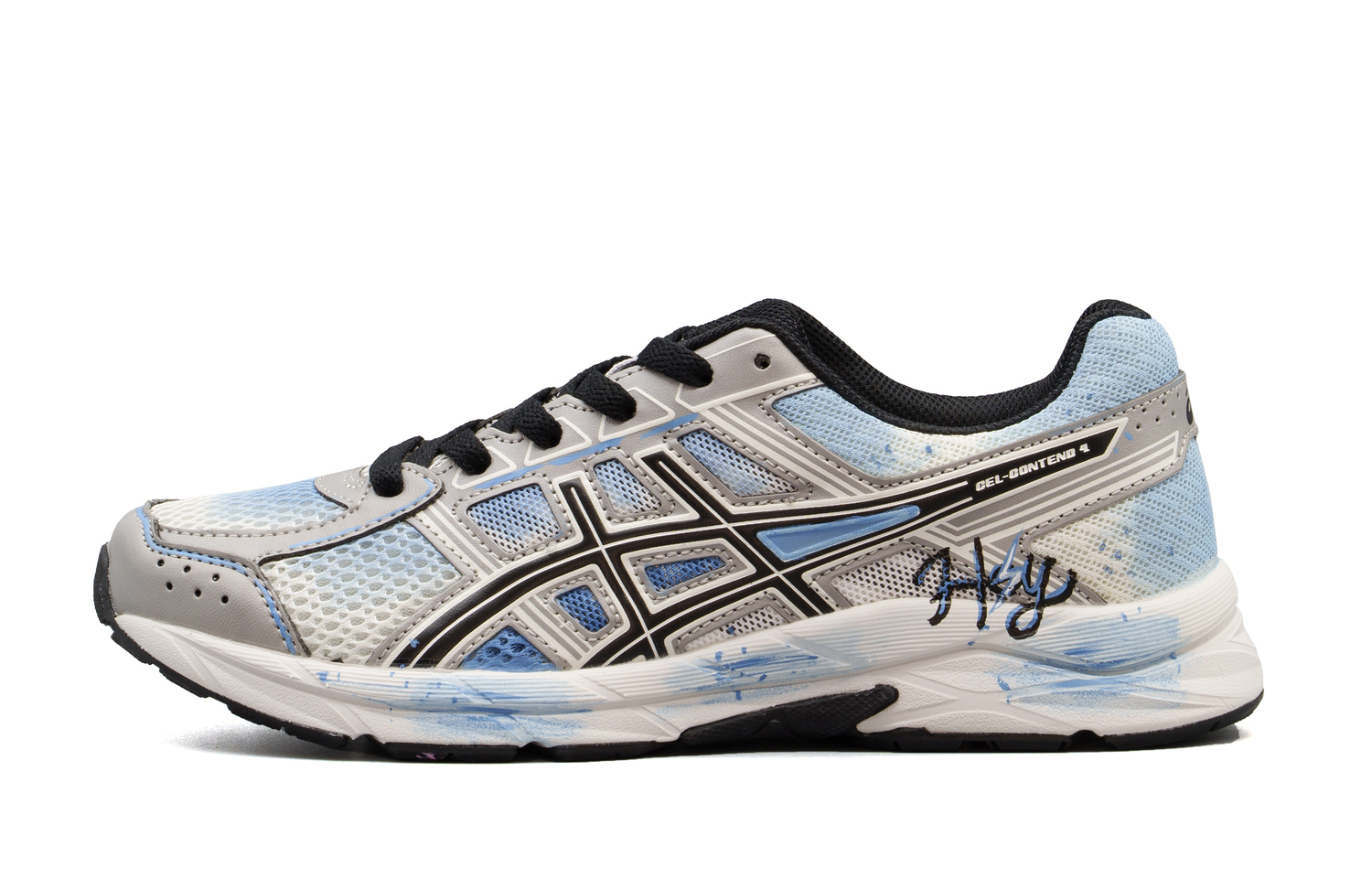 Мужские кроссовки для бега Gel Contend 4 с амортизацией, устойчивые к истиранию, дышащие, низкие ASICS, синий
Мужские кроссовки для бега Gel Contend 4 с амортизацией, устойчивые к истиранию, дышащие, низкие ASICS, синий