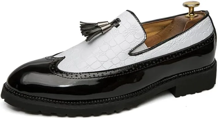 Мужские оксфорды HuitJours многокрасочные броги Wing Tip с шнуровкой, пэчворк, двухцветные, с перфорацией и круглым носком, белый
Мужские оксфорды HuitJours многокрасочные броги Wing Tip с шнуровкой, пэчворк, двухцветные, с перфорацией и круглым носком, белый