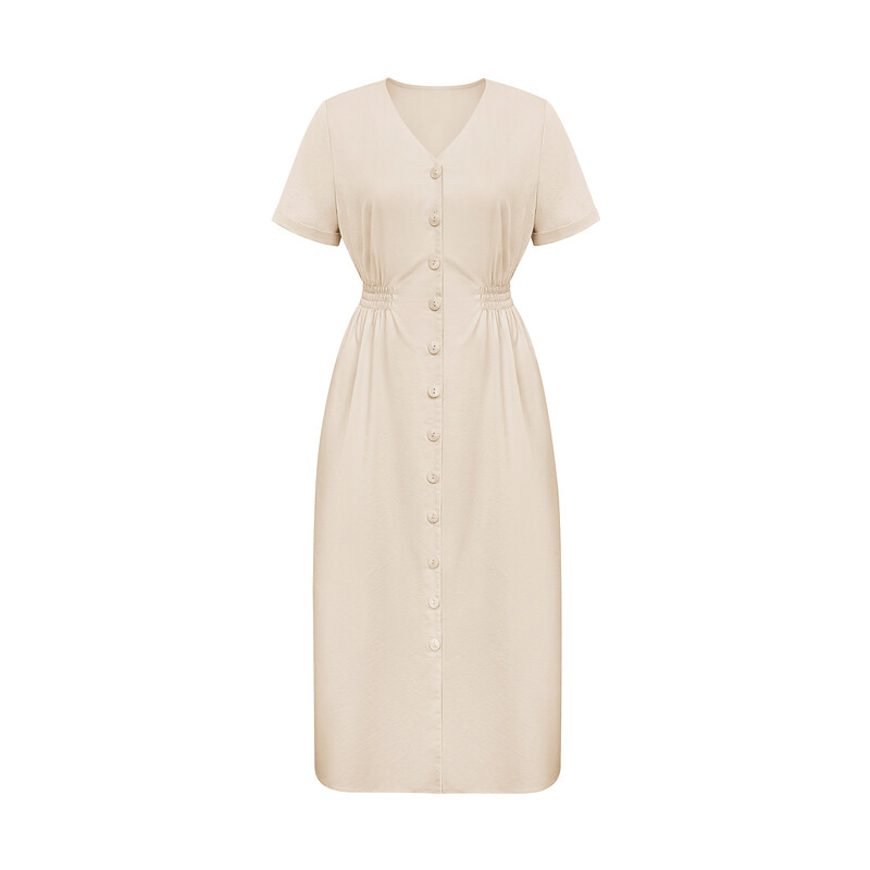 Платье Deep Breath с короткими рукавами, абрикосовый
Платье Deep Breath с короткими рукавами, абрикосовый