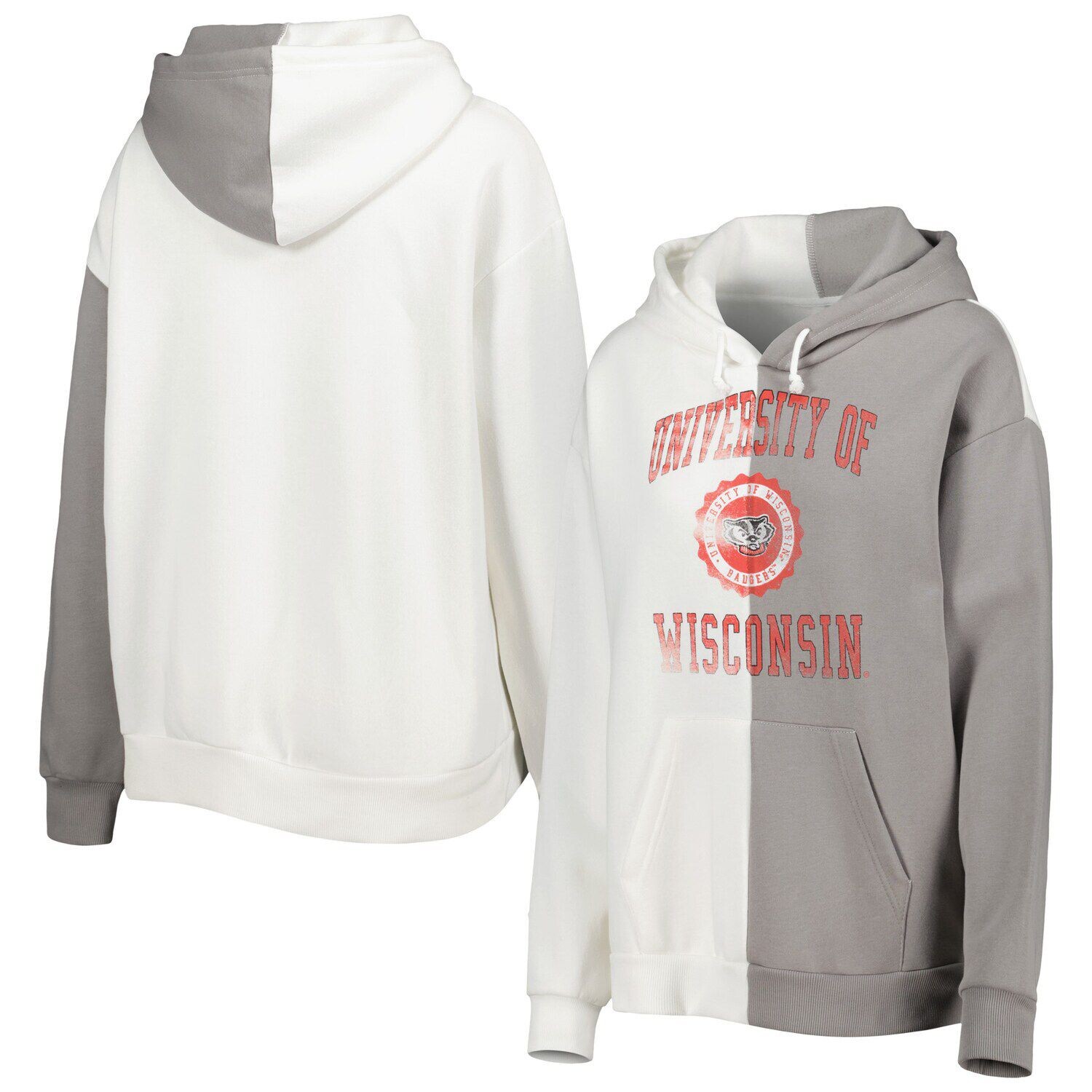 Женский пуловер с капюшоном Gameday Couture серого/белого цвета Wisconsin Badgers с разрезом, Белый, Женский пуловер с капюшоном Gameday Couture серого/белого цвета Wisconsin Badgers с разрезом
Женский пуловер с капюшоном Gameday Couture серого/белого цвета Wisconsin Badgers с разрезом, Белый, Женский пуловер с капюшоном Gameday Couture серого/белого цвета Wisconsin Badgers с разрезом