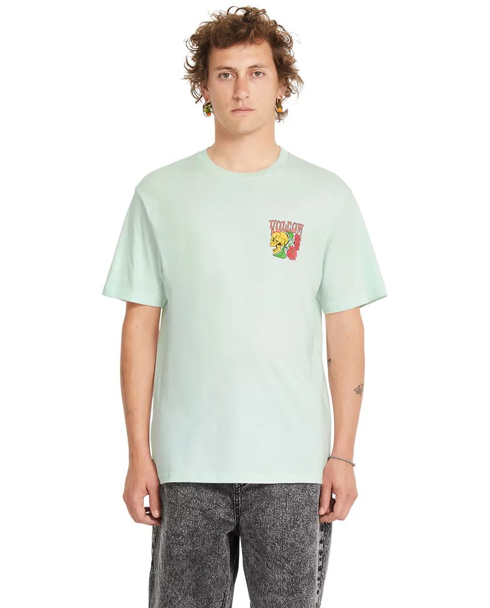 Мужская футболка с короткими рукавами и круглым вырезом Volcom, голубой
Мужская футболка с короткими рукавами и круглым вырезом Volcom, голубой