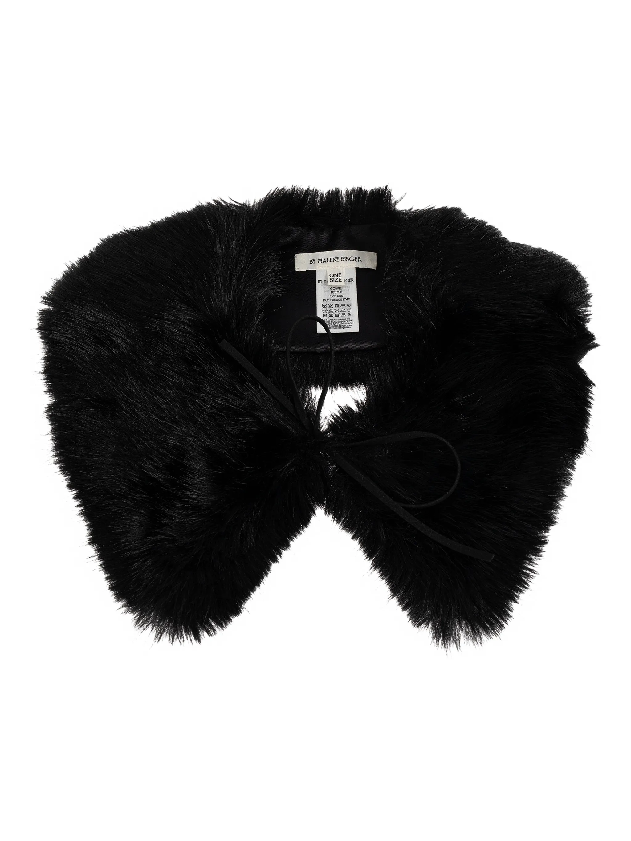 Воротник из искусственного меха коровы By Malene Birger, черный
Воротник из искусственного меха коровы By Malene Birger, черный