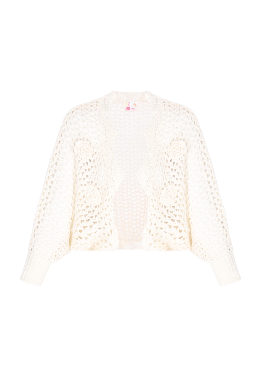 Вязаный кардиган IZIA, от белого
Вязаный кардиган IZIA, от белого