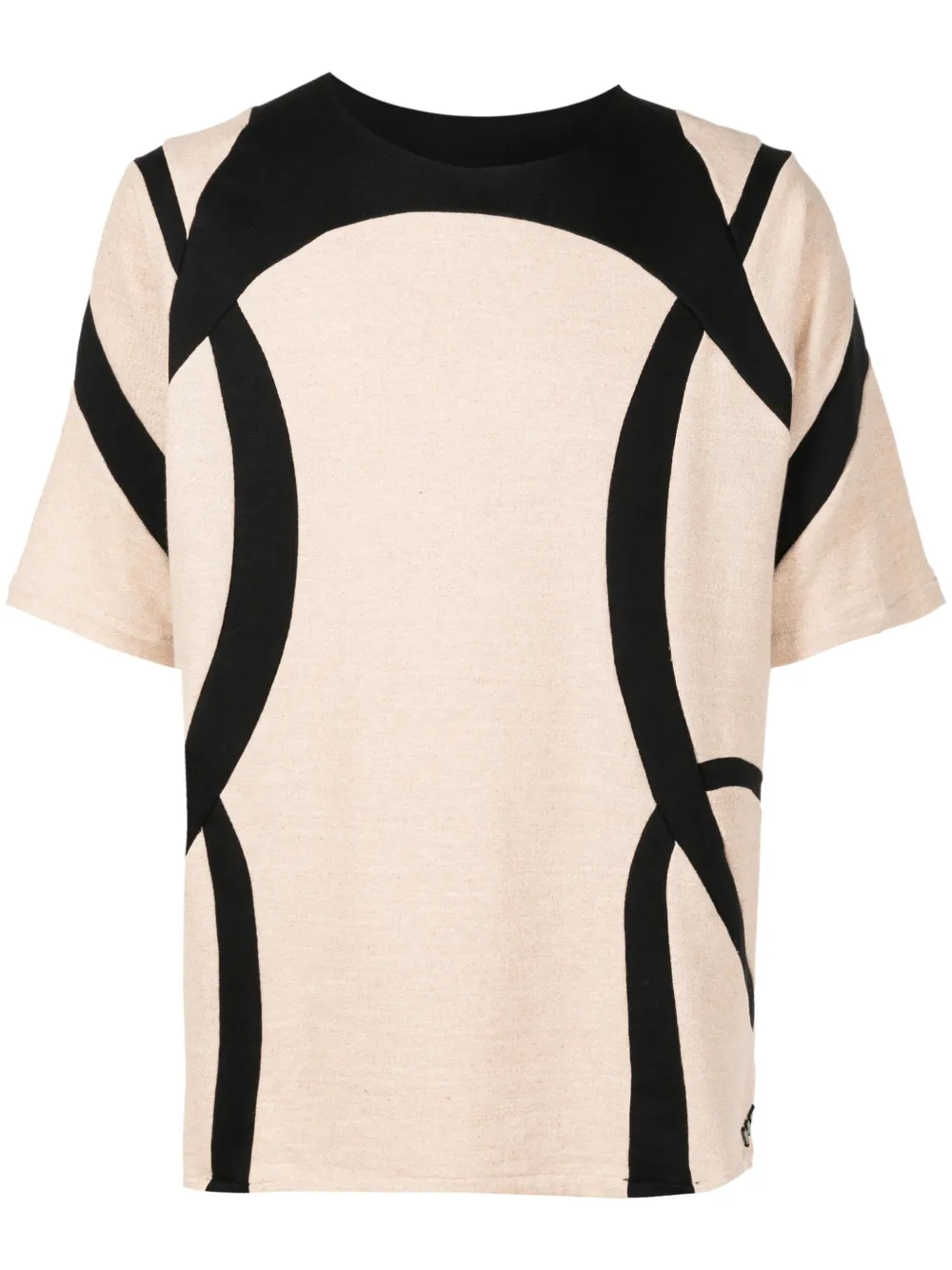 Футболка со вставками Amir Slama, коричневый
Футболка со вставками Amir Slama, коричневый