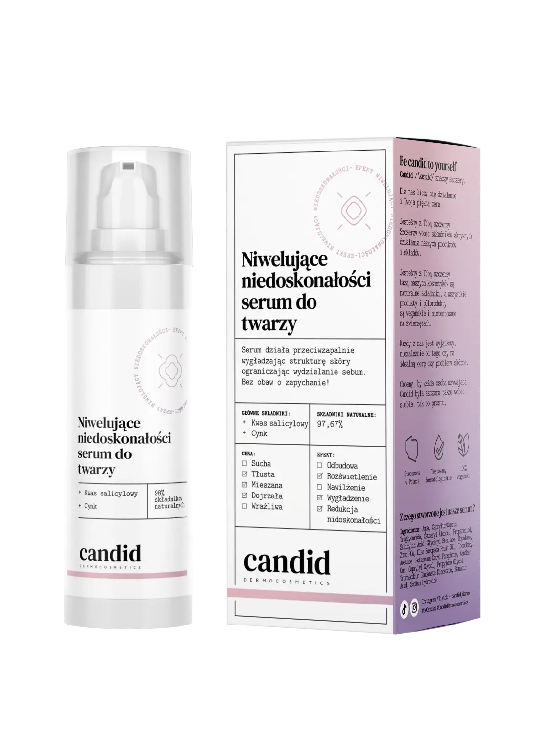 Сыворотка для лица Candid, 30 мл
Сыворотка для лица Candid, 30 мл