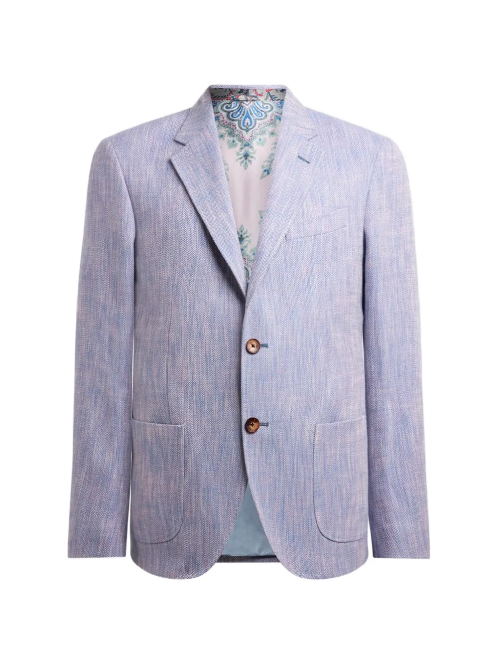 Однобортный пиджак Etro, фиолетовый
Однобортный пиджак Etro, фиолетовый