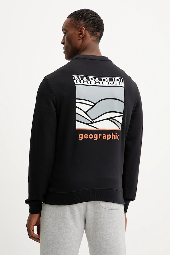 Хлопковая толстовка B-Sovana Napapijri, черный
Хлопковая толстовка B-Sovana Napapijri, черный