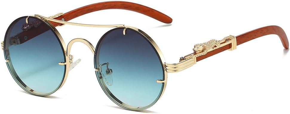 Винтажные круглые солнцезащитные очки для мужчин, модные, с двойной перемычкой, разноцветные, для женщин, ретро, стильные, роскошные солнцезащитные очки LVTFCO, Golden-grey Green
Винтажные круглые солнцезащитные очки для мужчин, модные, с двойной перемычкой, разноцветные, для женщин, ретро, стильные, роскошные солнцезащитные очки LVTFCO, Golden-grey Green