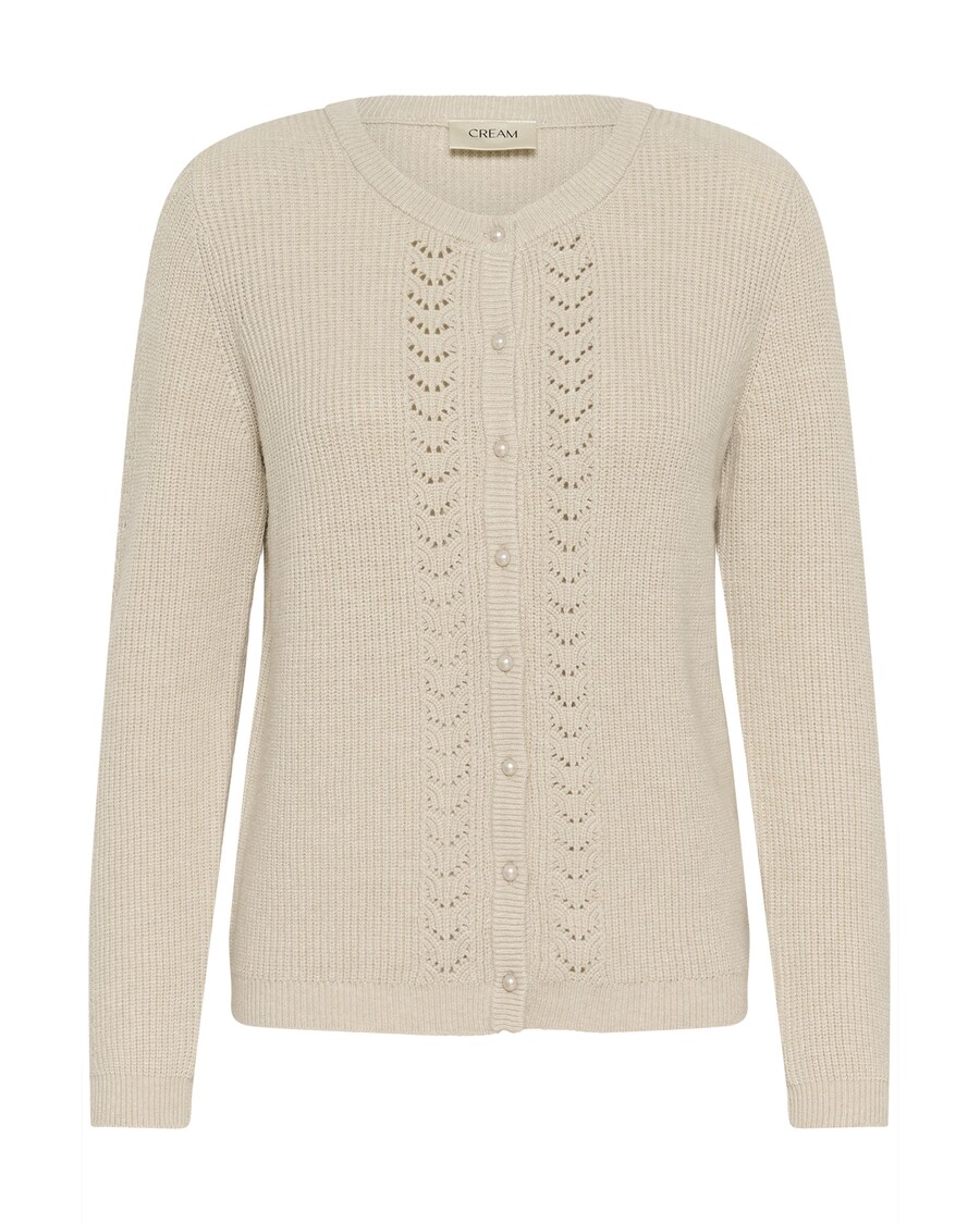 Вязаный кардиган Cream Dela, бежевый
Вязаный кардиган Cream Dela, бежевый