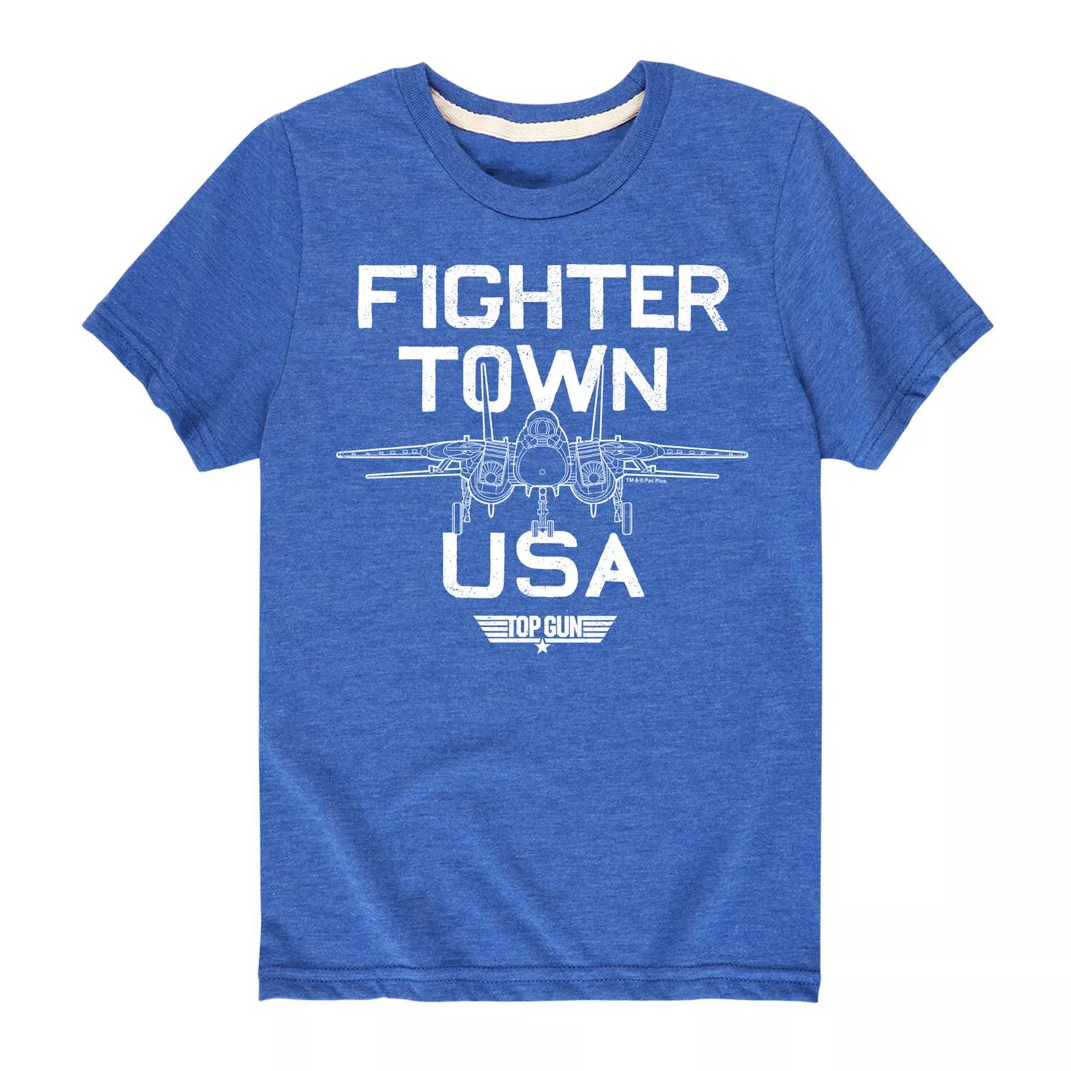 Футболка с рисунком Top Gun Fighter Town для мальчиков 8–20 лет, США Licensed Character, синий
Футболка с рисунком Top Gun Fighter Town для мальчиков 8–20 лет, США Licensed Character, синий