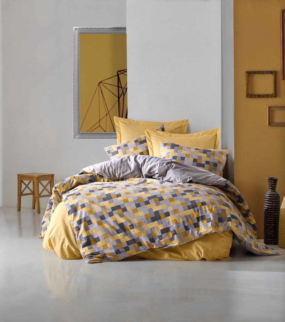 L'Essentiel Linge de Maison, Elon - Yellow, Комплект односпального пододеяльника Ranforce (DE), желтый, 135 x 200 см
L'Essentiel Linge de Maison, Elon - Yellow, Комплект односпального пододеяльника Ranforce (DE), желтый, 135 x 200 см