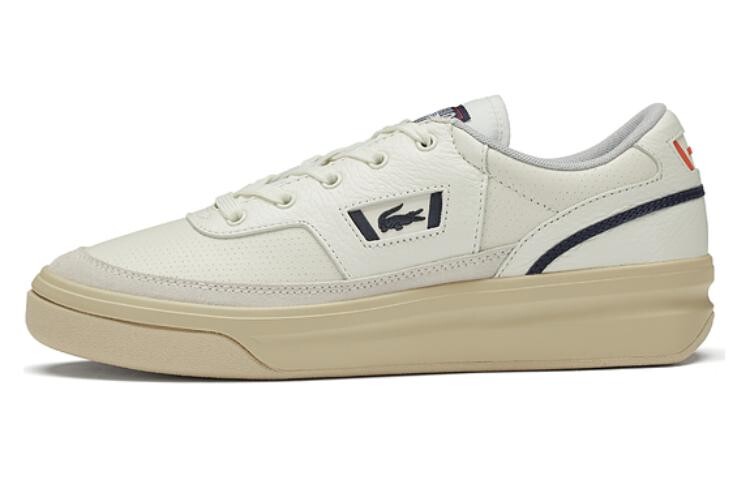 Кеды мужские, обувь для скейтбординга низкая Off-white Lacoste 
Кеды мужские, обувь для скейтбординга низкая Off-white Lacoste