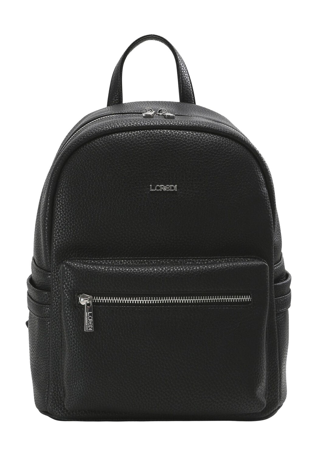 Рюкзак, экокожа, эмблема, однотонный, женский L.CREDI, черный
Рюкзак, экокожа, эмблема, однотонный, женский L.CREDI, черный