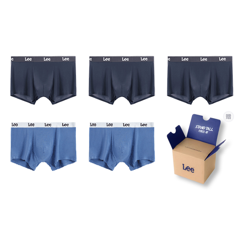 Хуэй Гуан II поколение трусы мужские бокс 5 штук Lee, синий
Хуэй Гуан II поколение трусы мужские бокс 5 штук Lee, синий