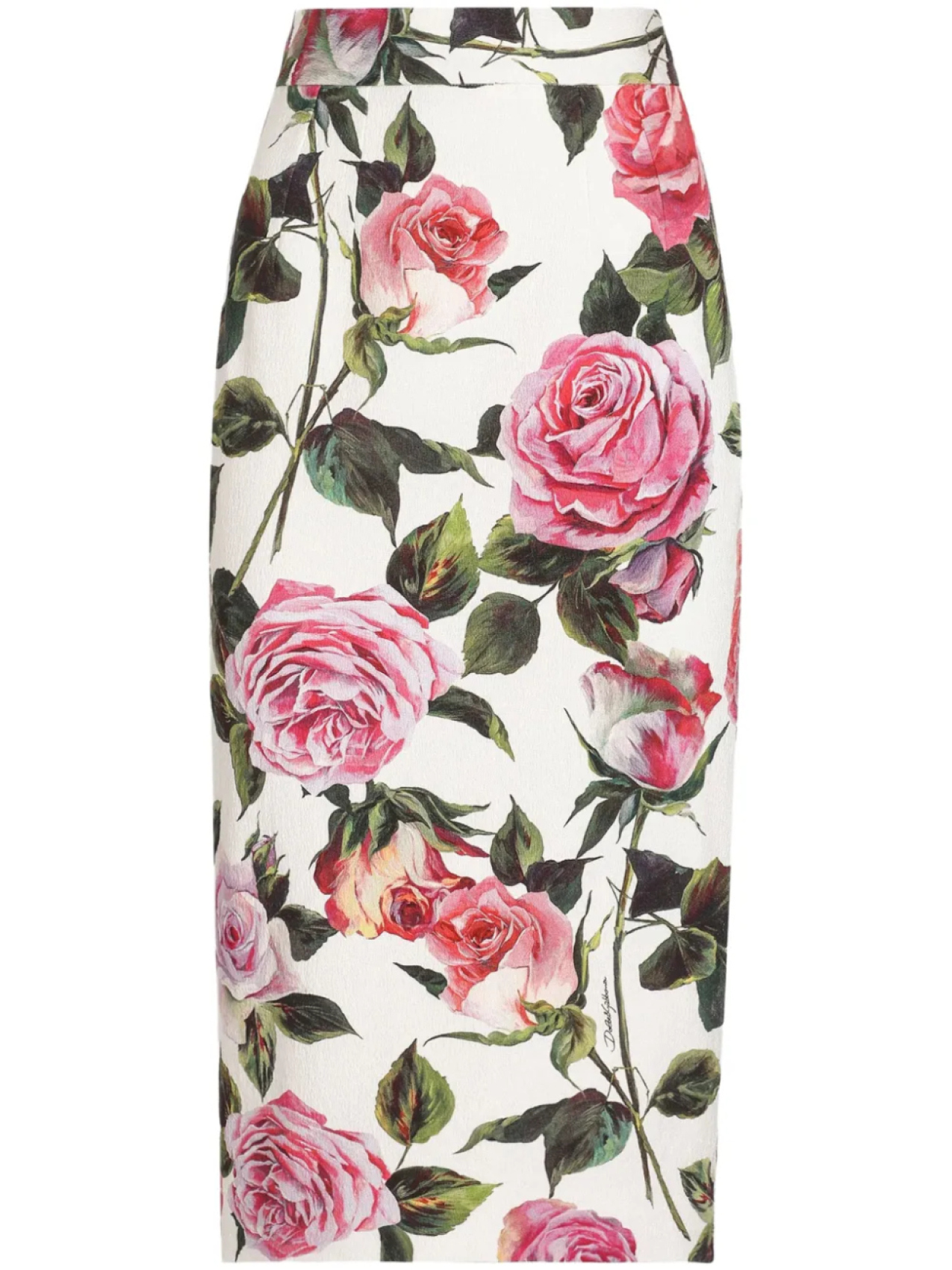 Dolce & Gabbana юбка миди с цветочным принтом, белый
Dolce & Gabbana юбка миди с цветочным принтом, белый