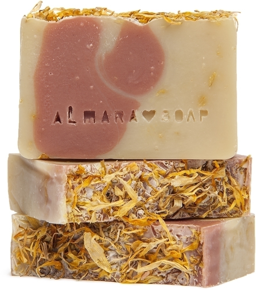 Натуральное мыло с календулой для сухой и чувствительной кожи Almara Soap, 90 гр
Натуральное мыло с календулой для сухой и чувствительной кожи Almara Soap, 90 гр