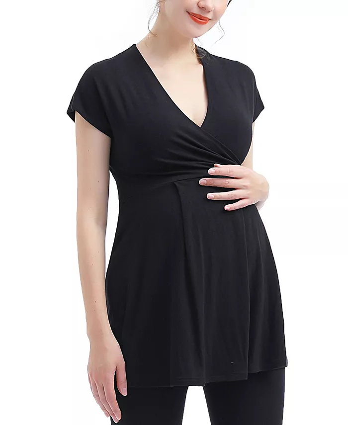 Беременный топ для кормления Evelyn с V-образным вырезом kimi + kai, черный
Беременный топ для кормления Evelyn с V-образным вырезом kimi + kai, черный