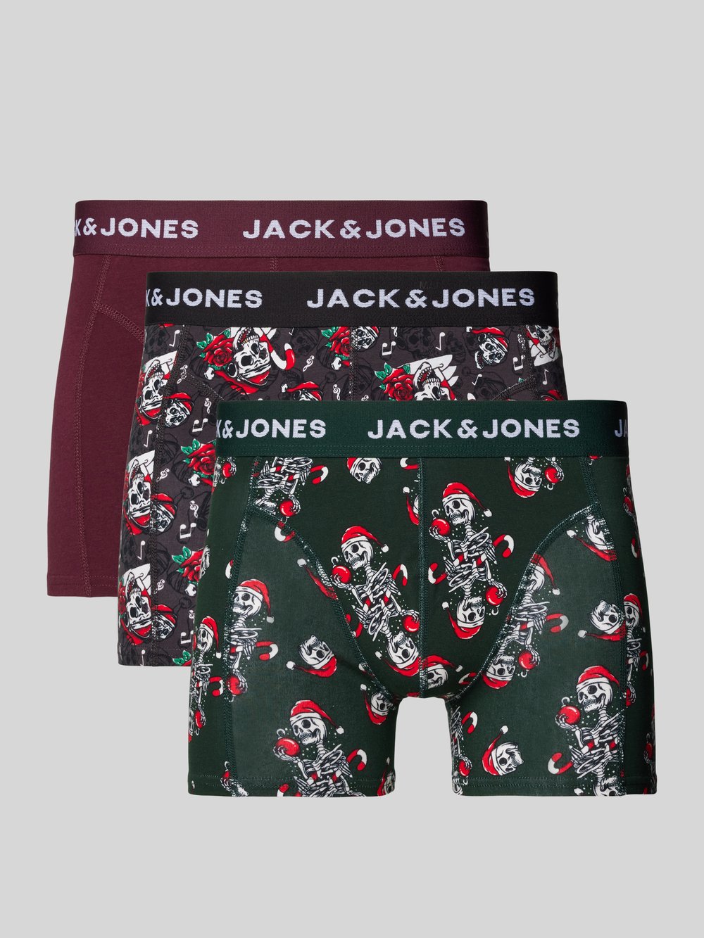 Боксеры с эластичным поясом и логотипом в упаковке 3 шт Jack & Jones, темно-зеленый
Боксеры с эластичным поясом и логотипом в упаковке 3 шт Jack & Jones, темно-зеленый