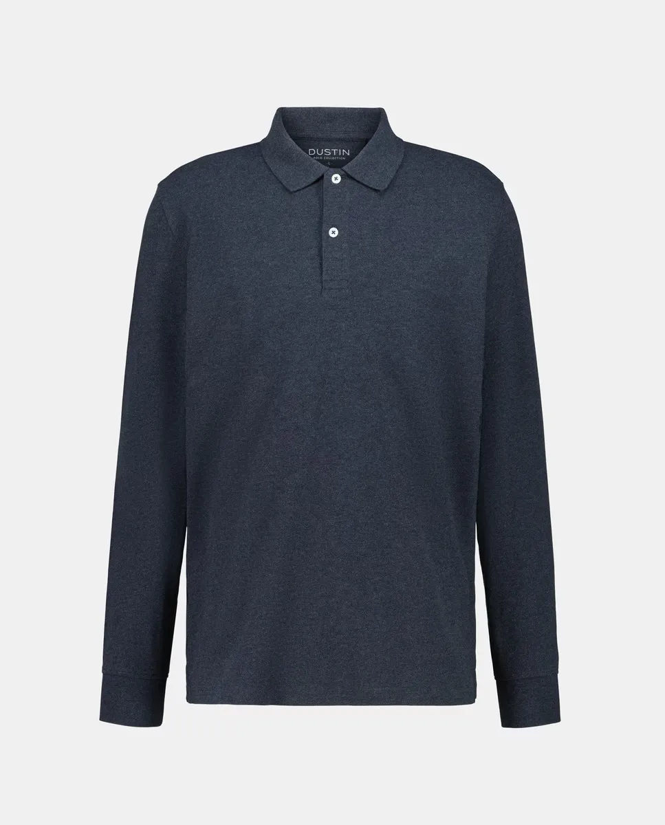 Поло с длинным рукавом пике миланж мужское Dustin, темно-серый
Поло с длинным рукавом пике миланж мужское Dustin, темно-серый