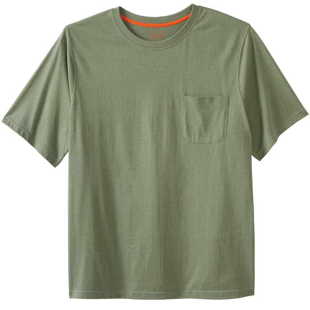 Мужская футболка с круглым вырезом Boulder Creek By Kingsize Big & Tall Heavyweight, цвет Heather Moss
Мужская футболка с круглым вырезом Boulder Creek By Kingsize Big & Tall Heavyweight, цвет Heather Moss