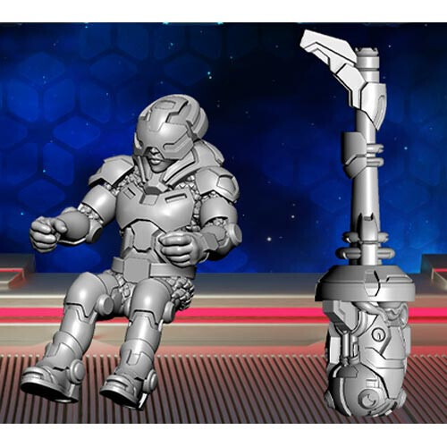 Миниатюра Privateer Press Warcaster Neo-Mechanika: Aeternus Continuum - Aenigma, Scythe Hero Pilot
Миниатюра Privateer Press Warcaster Neo-Mechanika: Aeternus Continuum - Aenigma, Scythe Hero Pilot