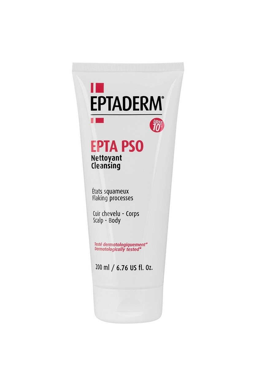 EPTA PSO Cleansing, моющая основа для кожи головы и тела при псориазе, 200 мл Eptaderm
EPTA PSO Cleansing, моющая основа для кожи головы и тела при псориазе, 200 мл Eptaderm