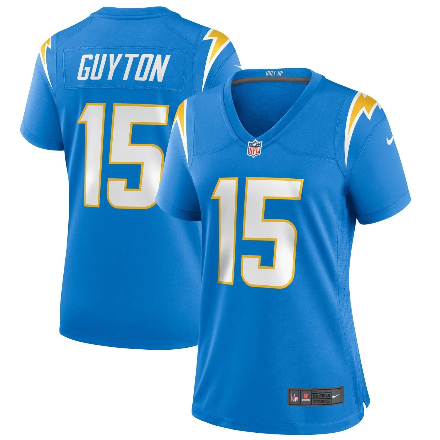Женское джерси Nike Jalen Guyton Powder Blue Los Angeles Chargers Game Player Nike
Женское джерси Nike Jalen Guyton Powder Blue Los Angeles Chargers Game Player Nike