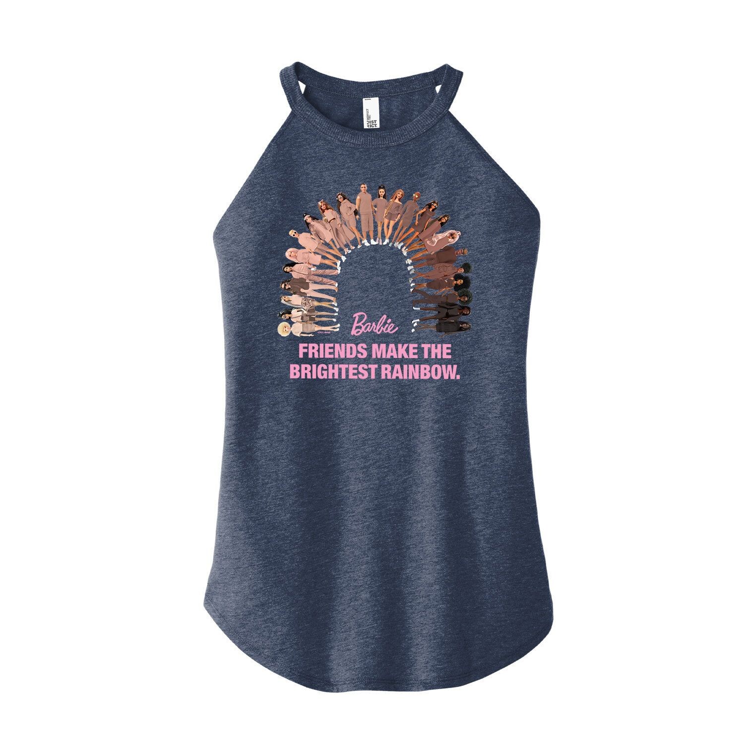 Майка Junior's Barbie с высоким воротником и рисунком «Друзья создают самую яркую радугу» Licensed Character
Майка Junior's Barbie с высоким воротником и рисунком «Друзья создают самую яркую радугу» Licensed Character