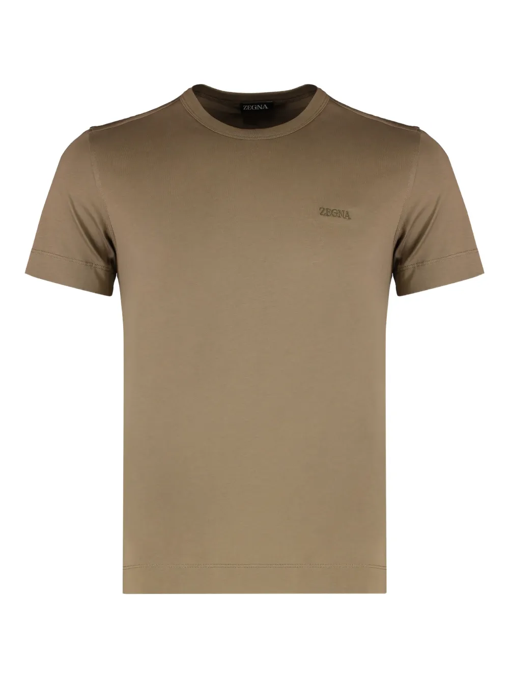Футболка из хлопка с круглым вырезом Zegna, нейтральный
Футболка из хлопка с круглым вырезом Zegna, нейтральный
