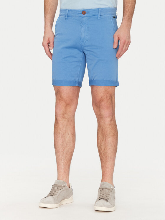 Шорты из ткани обычного кроя 20717939 Blend, синий
Шорты из ткани обычного кроя 20717939 Blend, синий