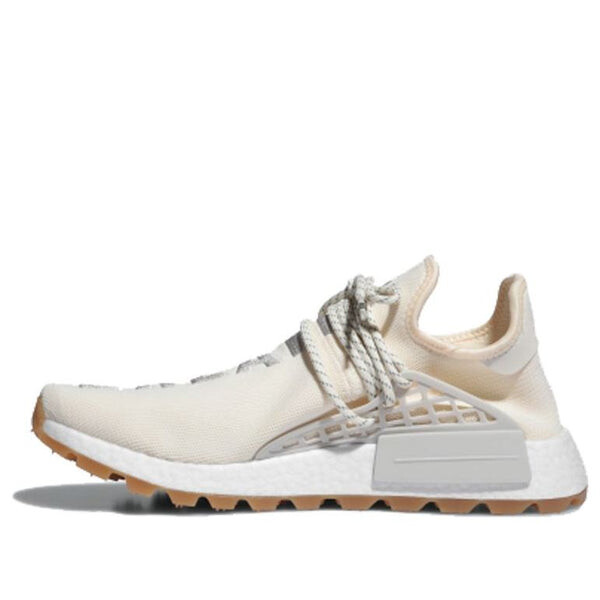 Кроссовки x pharrell nmd hu trail prd Adidas, белый 
Кроссовки x pharrell nmd hu trail prd Adidas, белый