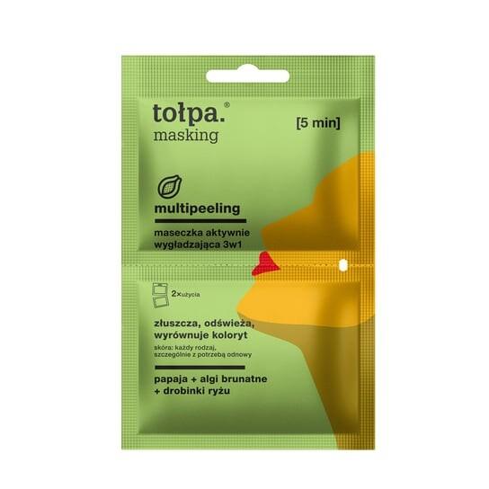 Маскирующая, активно разглаживающая маска, 3в1, 2х5 мл Tołpa
Маскирующая, активно разглаживающая маска, 3в1, 2х5 мл Tołpa