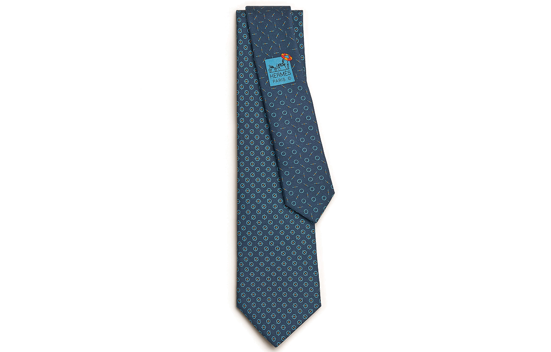 HERMES Галстук мужской Ocean/Blue/Orange
HERMES Галстук мужской Ocean/Blue/Orange