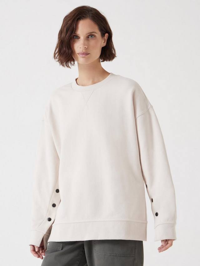Толстовка оверсайз с попперным рукавом HUSH, светло-бежевый
Толстовка оверсайз с попперным рукавом HUSH, светло-бежевый