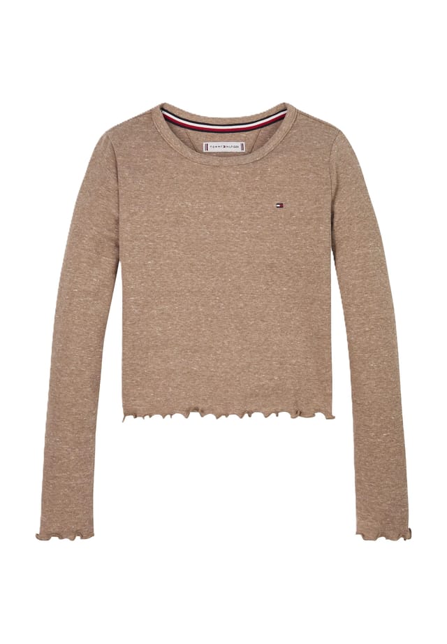 Рубашка с длинными рукавами и волнистым подолом для детей Tommy Hilfiger, цвет hickory
Рубашка с длинными рукавами и волнистым подолом для детей Tommy Hilfiger, цвет hickory
