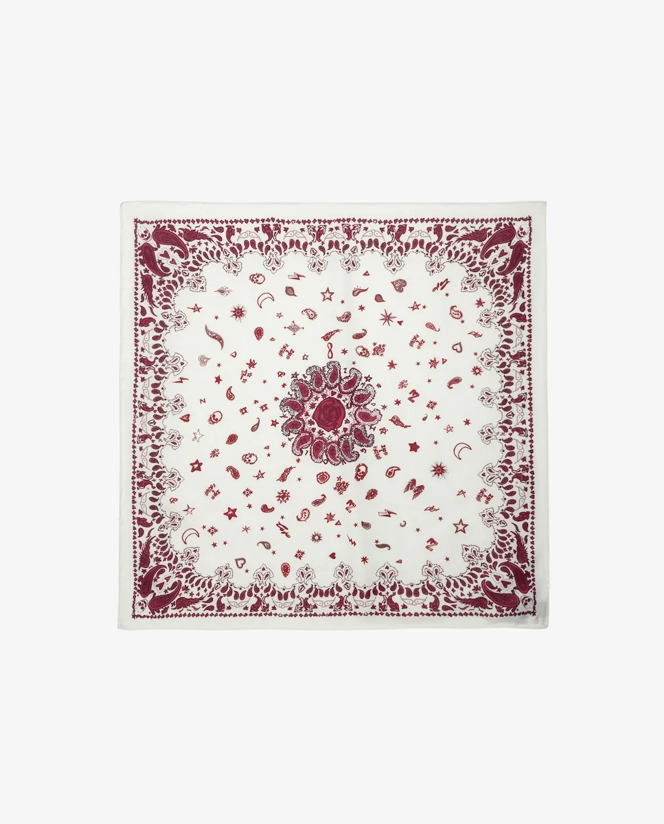 Платок Debbie Bandana 85 женский Zadig & Voltaire, фиолетовый
Платок Debbie Bandana 85 женский Zadig & Voltaire, фиолетовый