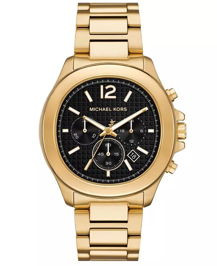 Мужские часы Sage с хронографом из нержавеющей стали золотистого цвета, 42 мм Michael Kors, золото
Мужские часы Sage с хронографом из нержавеющей стали золотистого цвета, 42 мм Michael Kors, золото