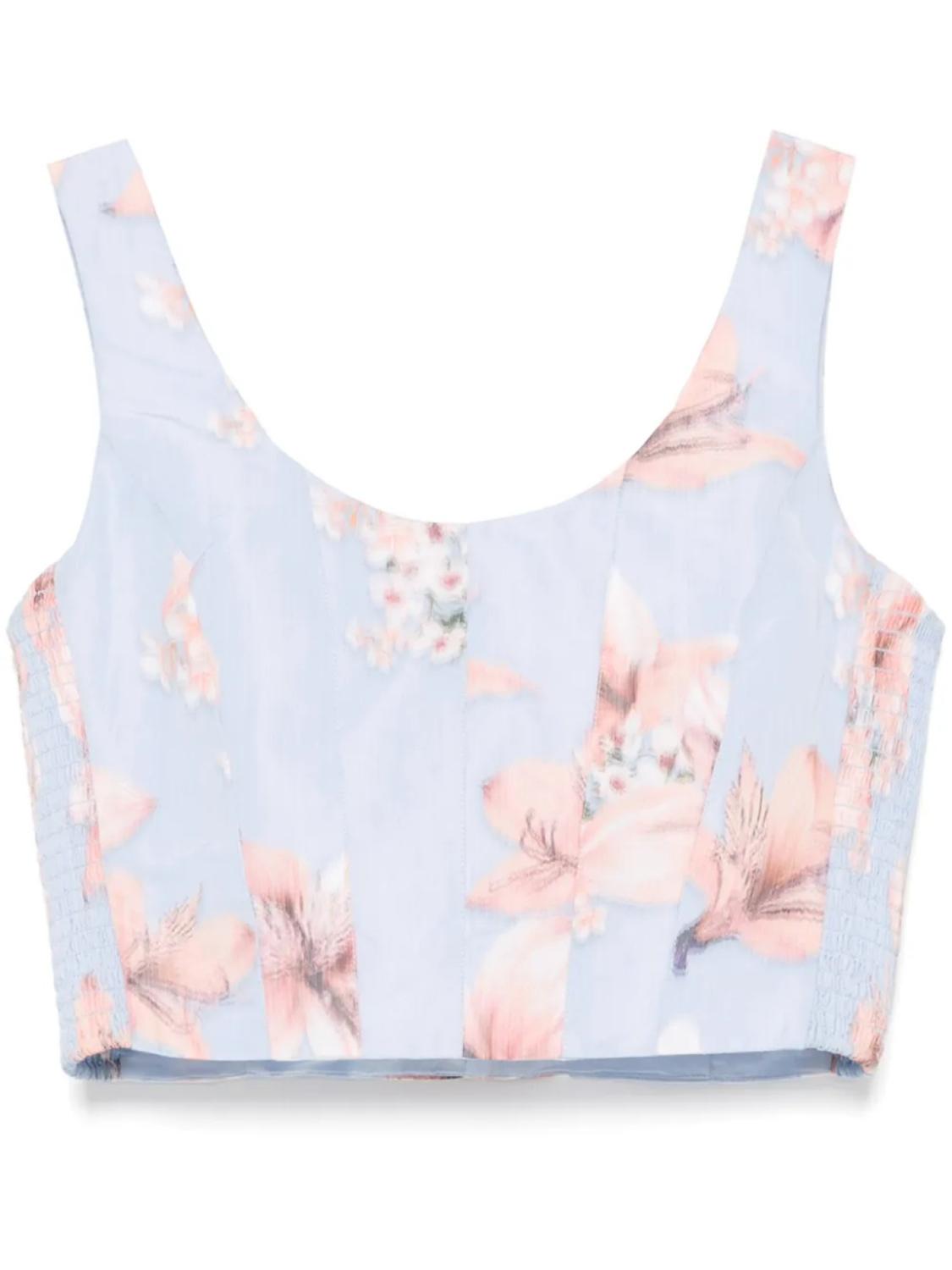 Maje топ с цветочным принтом, синий
Maje топ с цветочным принтом, синий