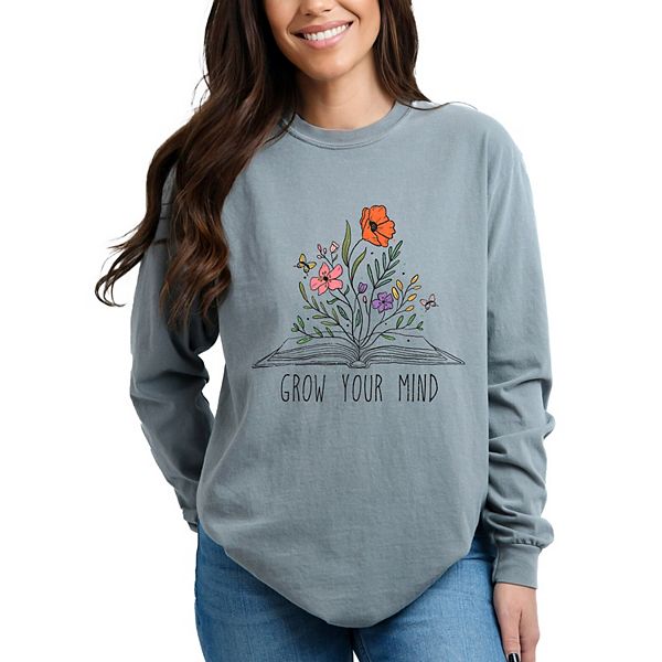 Футболка с длинным рукавом Grow your mind floral garment dyed Simply Sage Market, Grey, Серый, Футболка с длинным рукавом Grow your mind floral garment dyed Simply Sage Market, Grey
Футболка с длинным рукавом Grow your mind floral garment dyed Simply Sage Market, Grey, Серый, Футболка с длинным рукавом Grow your mind floral garment dyed Simply Sage Market, Grey