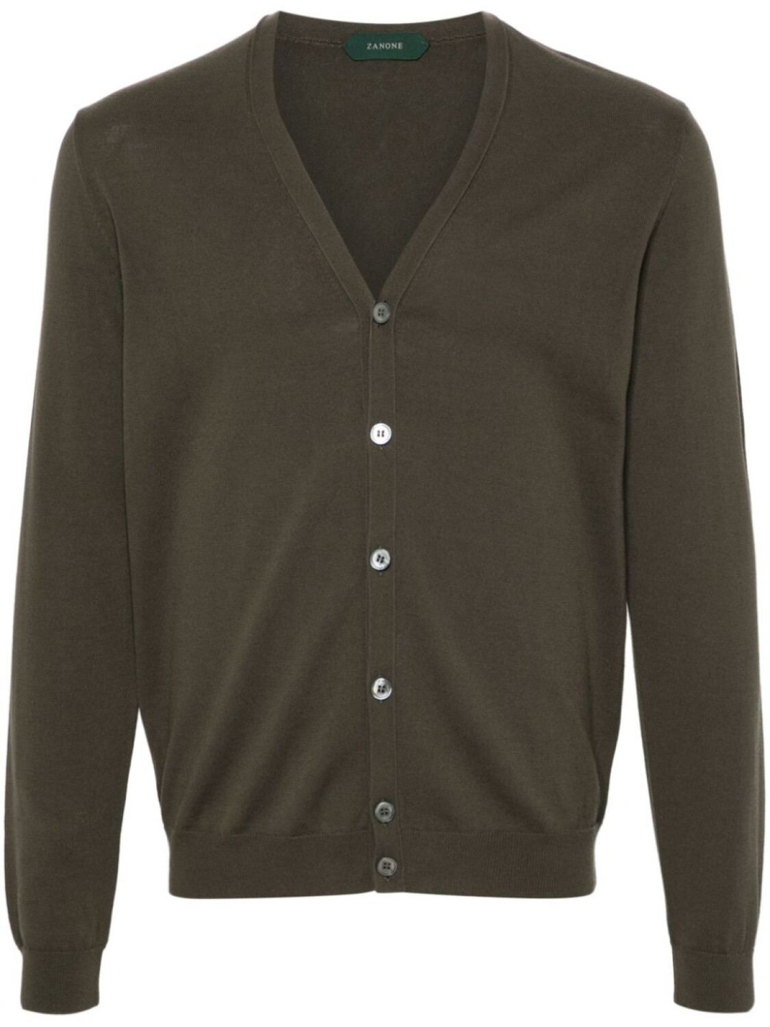 Кардиган на пуговицах Zanone, зеленый
Кардиган на пуговицах Zanone, зеленый