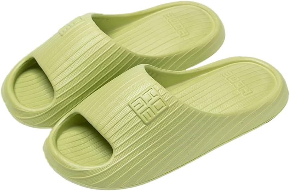 Летние домашние тапочки для женщин и мужчин, милые шлепанцы для дома, душевые сандалии с мягкой подошвой, противоскользящие, быстро сохнущие, для ванной и улицы Rungion, зеленый
Летние домашние тапочки для женщин и мужчин, милые шлепанцы для дома, душевые сандалии с мягкой подошвой, противоскользящие, быстро сохнущие, для ванной и улицы Rungion, зеленый