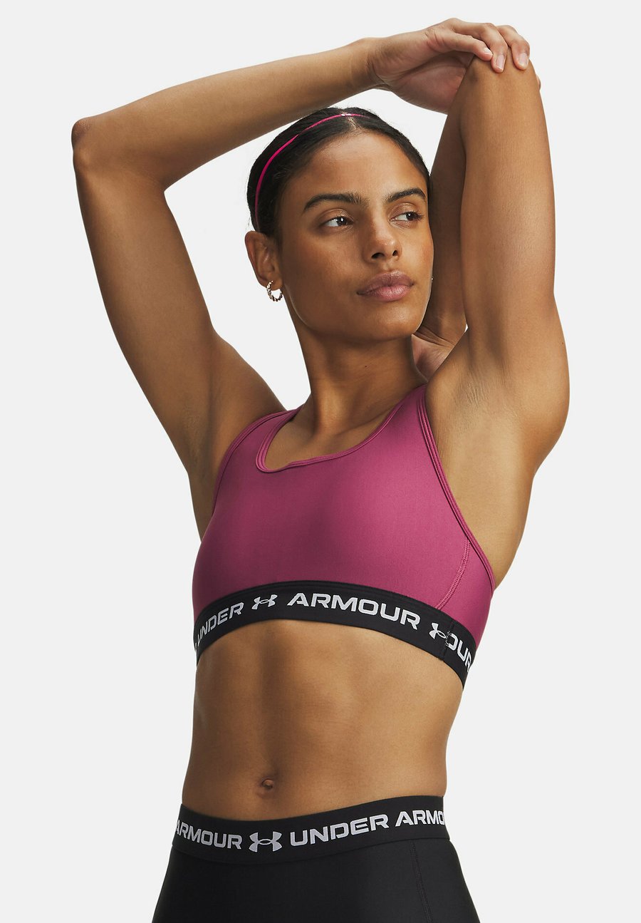 Бюстгальтер Under Armour CROSSBACK MID BRA, Fuchsia Dusk/Red
Бюстгальтер Under Armour CROSSBACK MID BRA, Fuchsia Dusk/Red