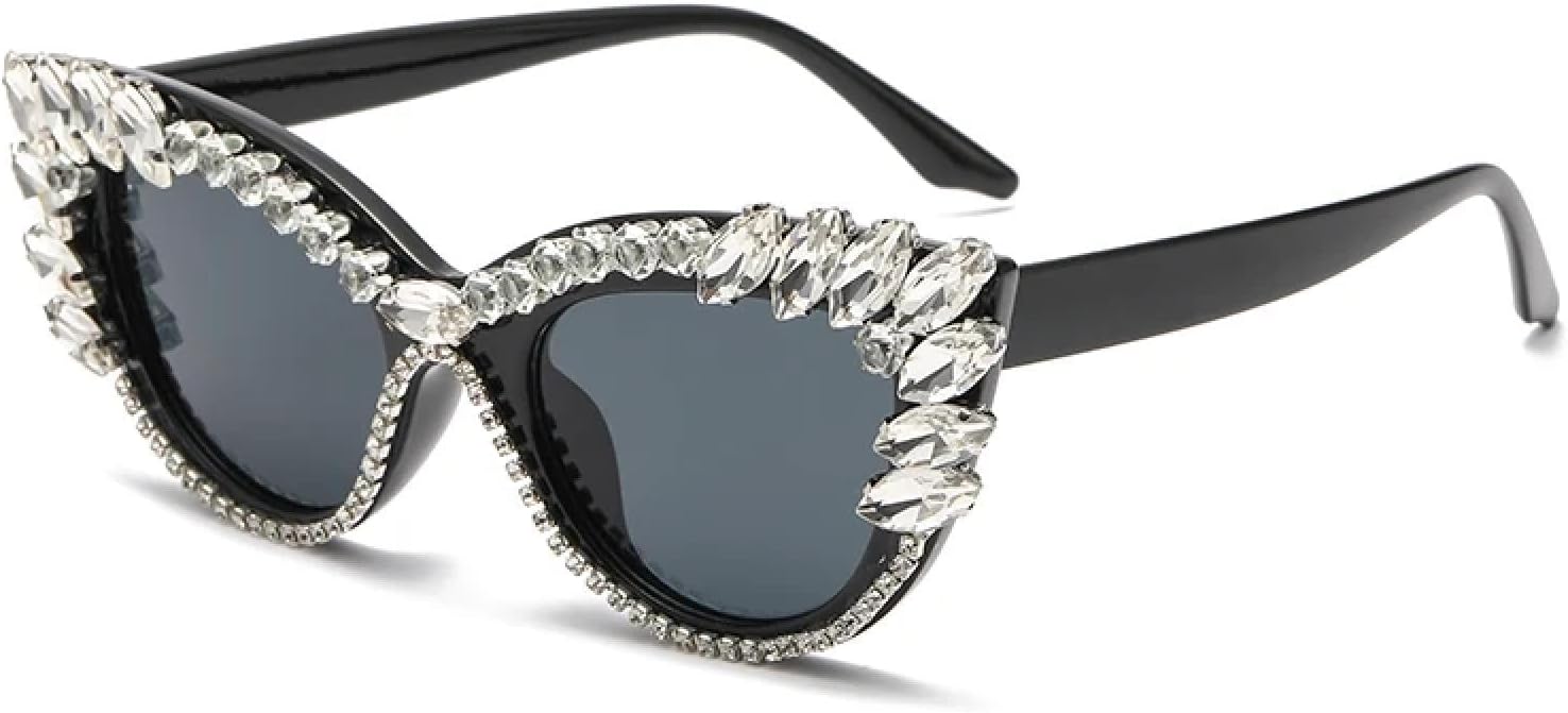 Солнцезащитные очки с защитой от УФ-излучения UV400 | «Кошачий глаз», разноцветные, с крупными бриллиантами | Для женщин и мужчин, для занятий спортом на открытом воздухе и вождения DSVIGF, White Black
Солнцезащитные очки с защитой от УФ-излучения UV400 | «Кошачий глаз», разноцветные, с крупными бриллиантами | Для женщин и мужчин, для занятий спортом на открытом воздухе и вождения DSVIGF, White Black