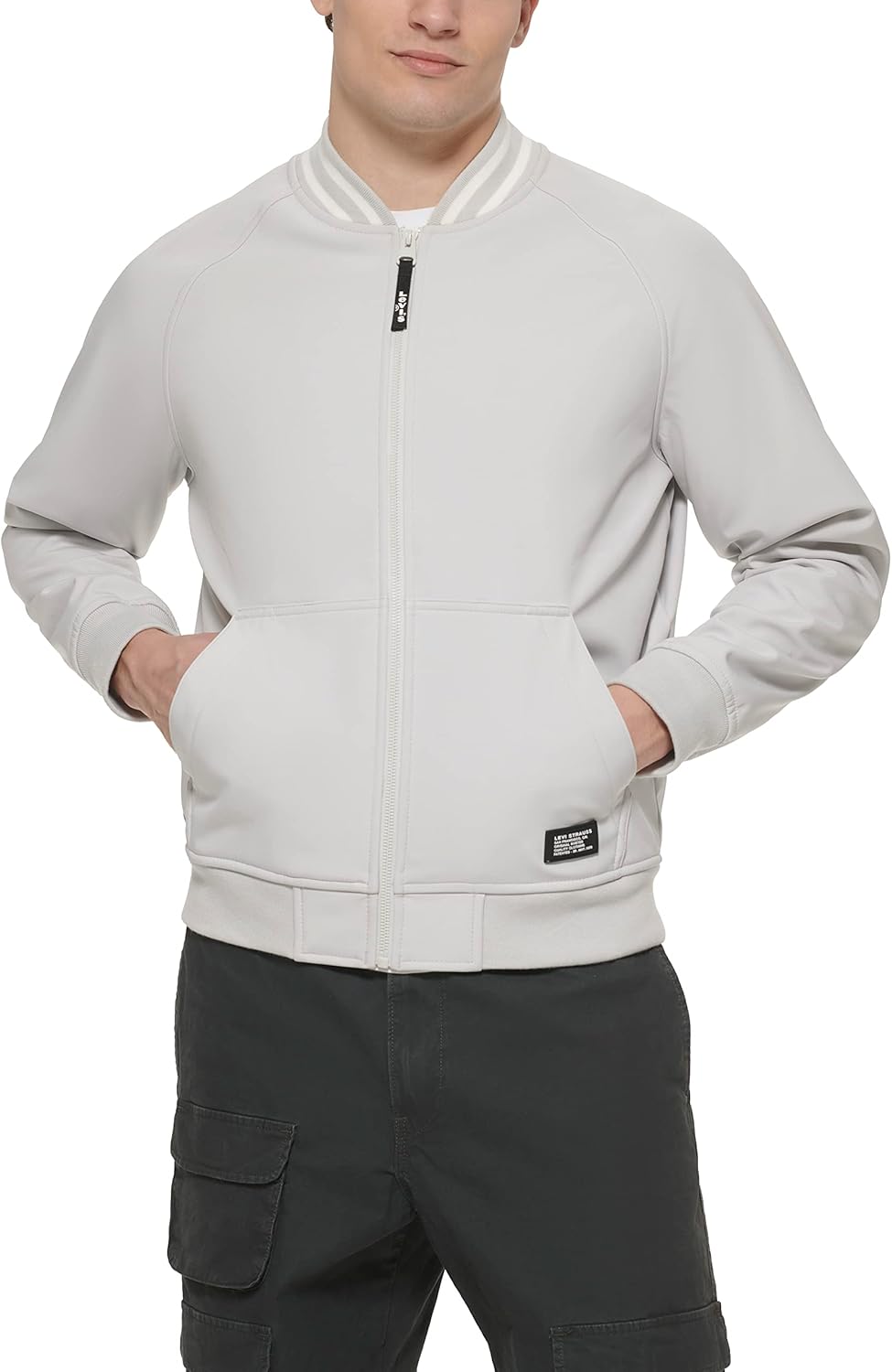 Мужская куртка-бомбер Levi's Softshell Varsity, Ice
Мужская куртка-бомбер Levi's Softshell Varsity, Ice