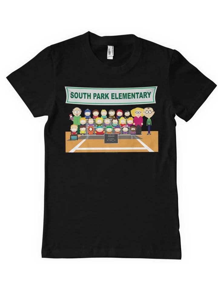South Park Футболка "Elementary Big Tall T-Shirt" черного цвета, Черный, South Park Футболка "Elementary Big Tall T-Shirt" черного цвета
South Park Футболка "Elementary Big Tall T-Shirt" черного цвета, Черный, South Park Футболка "Elementary Big Tall T-Shirt" черного цвета