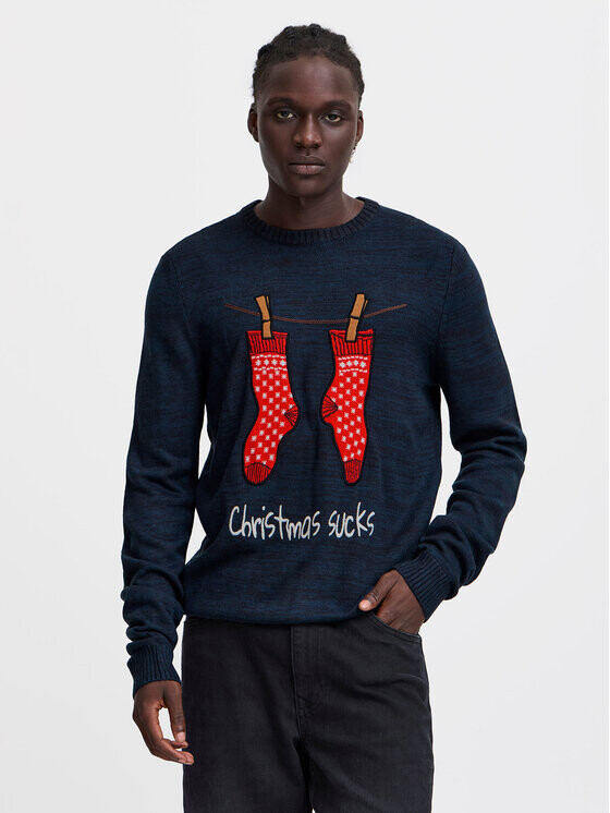 Свитер обычного кроя Blend, синий
Свитер обычного кроя Blend, синий