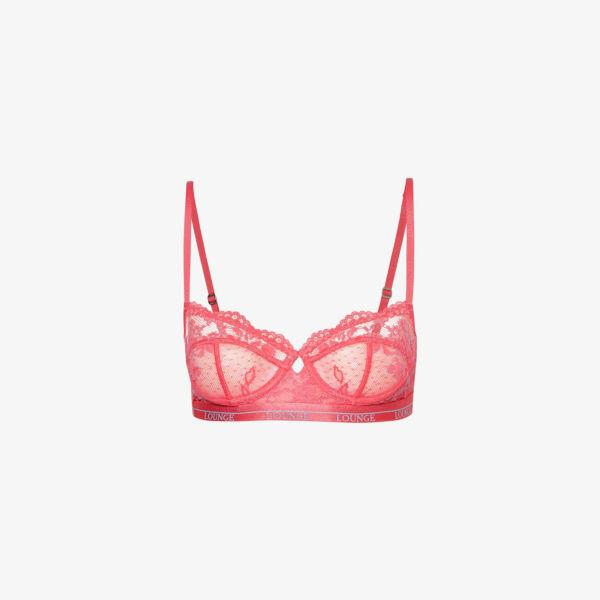 Бюстгальтер из эластичного кружева с цветочной вышивкой Blossom Lounge Underwear, розовый
Бюстгальтер из эластичного кружева с цветочной вышивкой Blossom Lounge Underwear, розовый