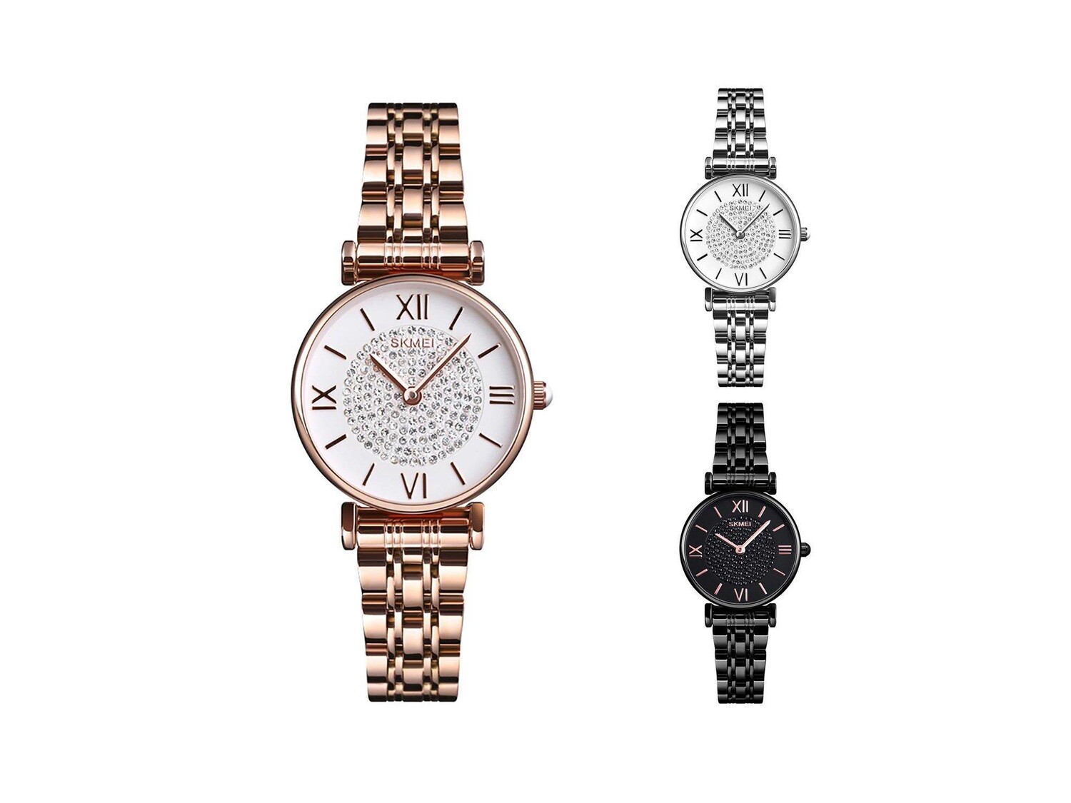 Деловые женские часы с классическим блеском Skmei, мультиколор
Деловые женские часы с классическим блеском Skmei, мультиколор