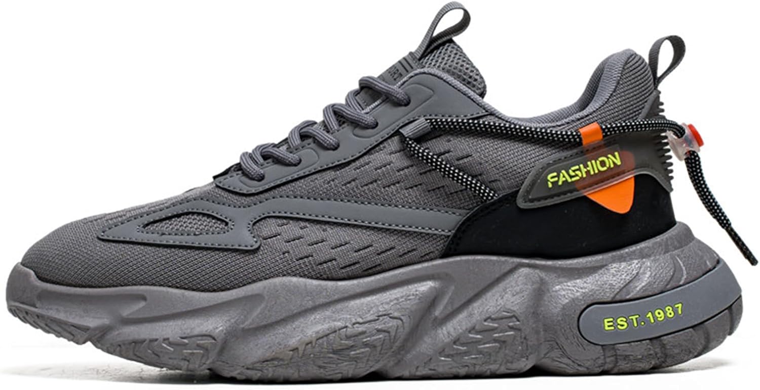 Мужские беговые кроссовки GSIGUL для дороги, тенниса и ходьбы с амортизацией, спортивные кроссовки и повседневная обувь для мужчин, серый
Мужские беговые кроссовки GSIGUL для дороги, тенниса и ходьбы с амортизацией, спортивные кроссовки и повседневная обувь для мужчин, серый