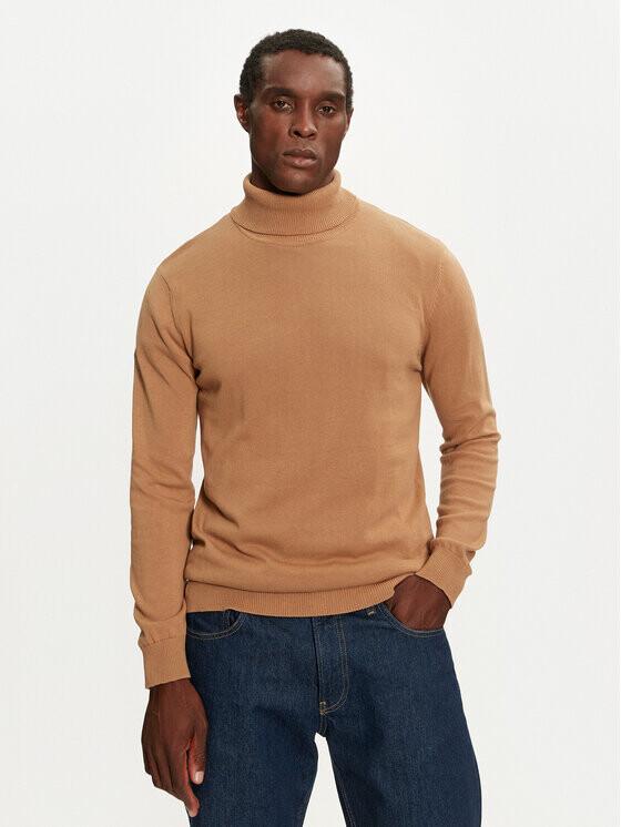 Свитер с высоким воротником обычного кроя Brave Soul, коричневый
Свитер с высоким воротником обычного кроя Brave Soul, коричневый